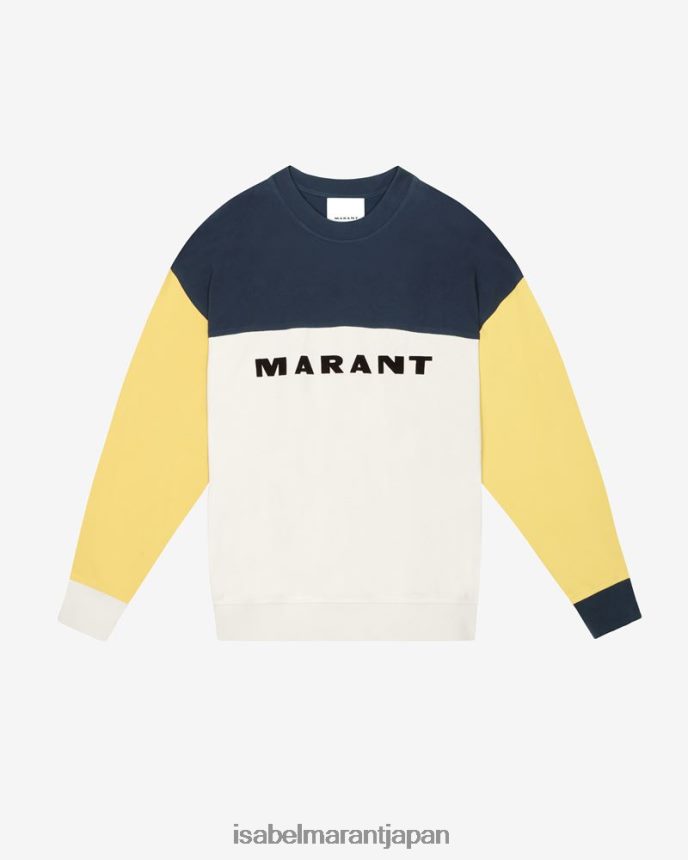 衣類 jp Isabel Marant 男性 アフトーンスウェットシャツ 黄色 PRT2401346