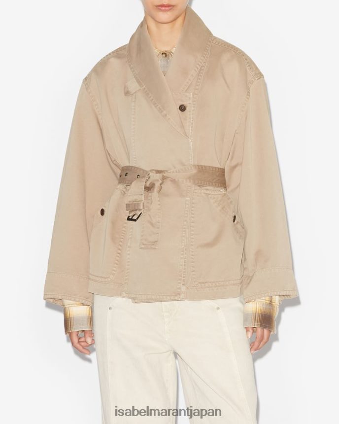 衣類 jp Isabel Marant 女性 プルニールジャケット サハラ PRT240355