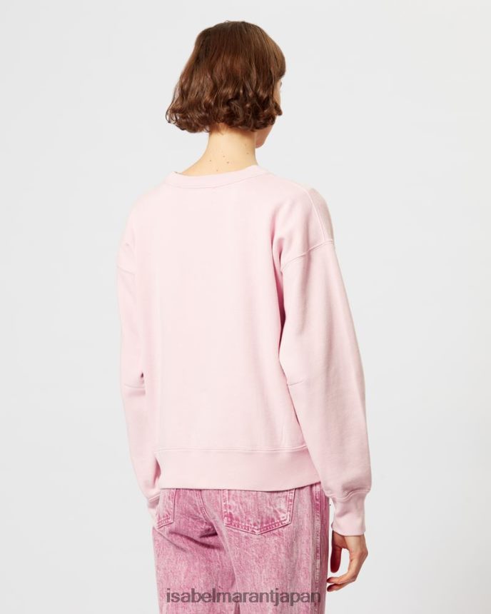 衣類 jp Isabel Marant 女性 モビリロゴスウェットシャツ ライトピンク/ピンク PRT240400