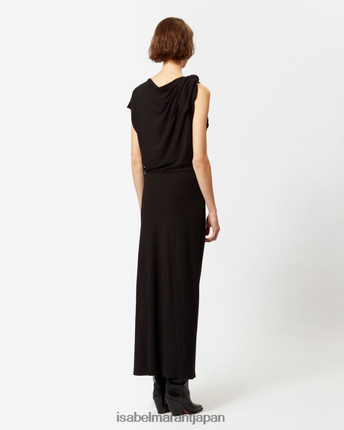 衣類 jp Isabel Marant 女性 ネリスドレス 黒 PRT240588