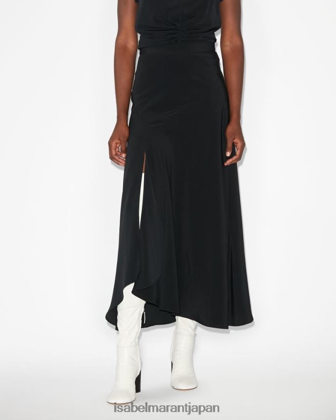衣類 jp Isabel Marant 女性 さくらスカート 黒 PRT24071