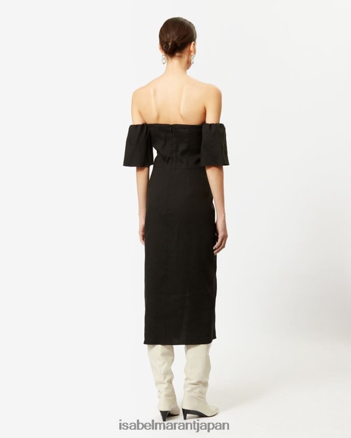 衣類 jp Isabel Marant 女性 石のドレス 黒 PRT24090