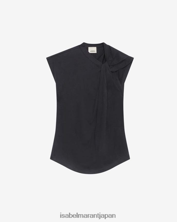 衣類 jp Isabel Marant 女性 ナイダTシャツ 黒 PRT240160