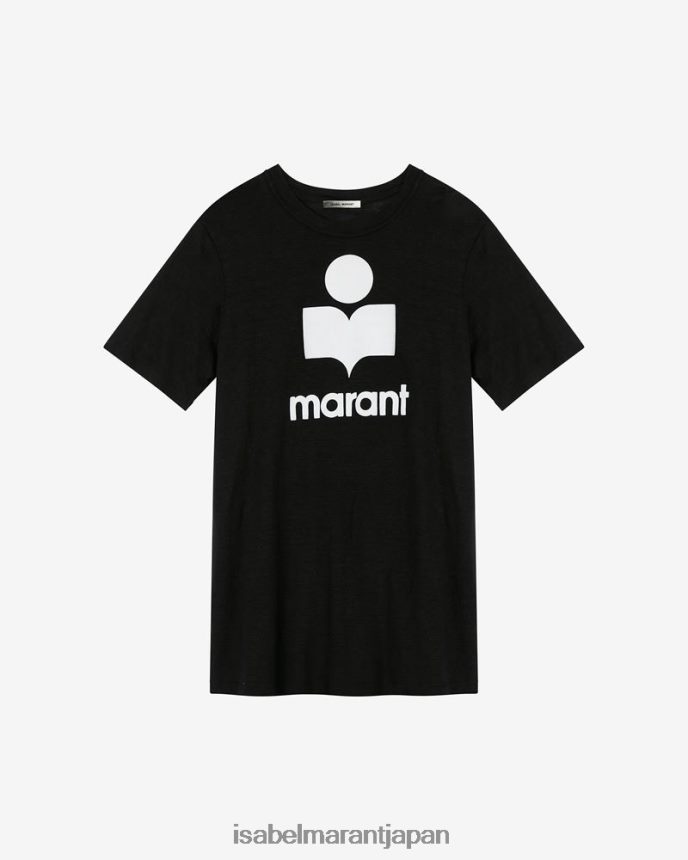衣類 jp Isabel Marant 男性 カルマンロゴTシャツ 黒 PRT2401288