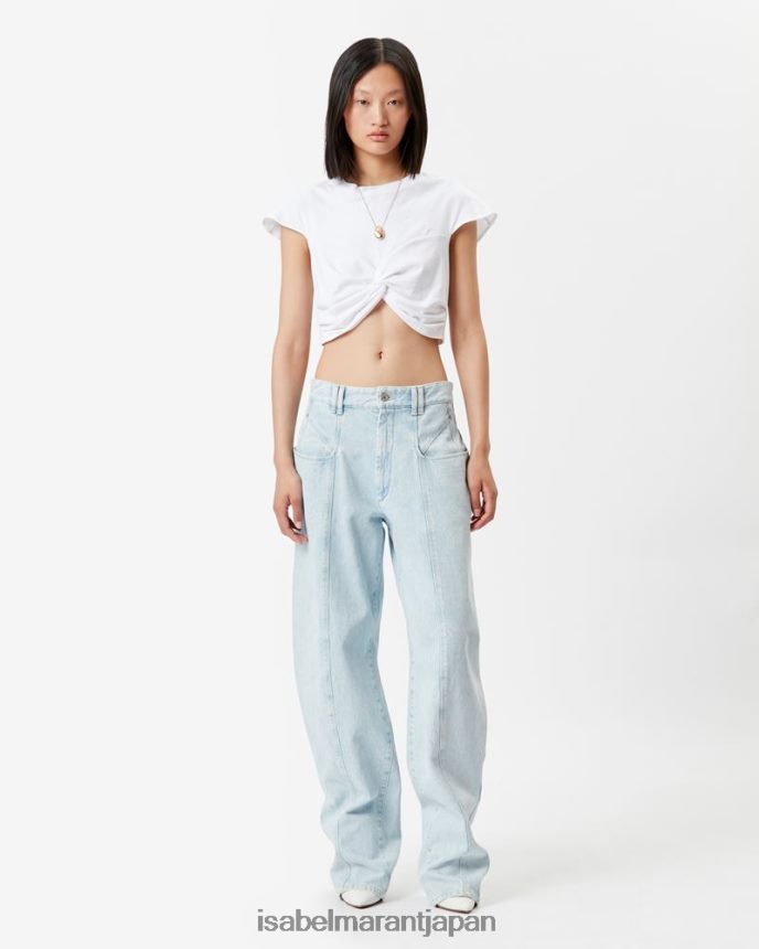 衣類 jp Isabel Marant 女性 ジニアTシャツ 白 PRT240275